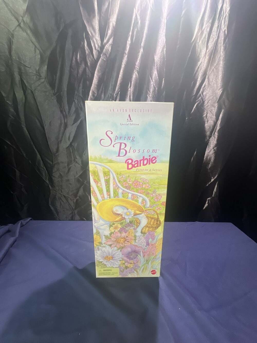 1995 Avon Exclusive Special Edition Spring Blossom Barbie Doll, First in a Serie